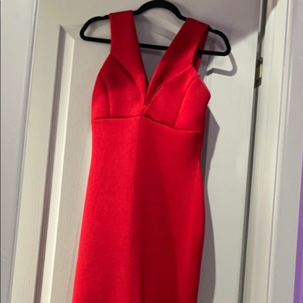 Va va voom red prom dress